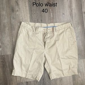 Polo khaki stone color shorts